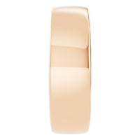 RI-4018 Rose Gold Ring UNSET - Side View