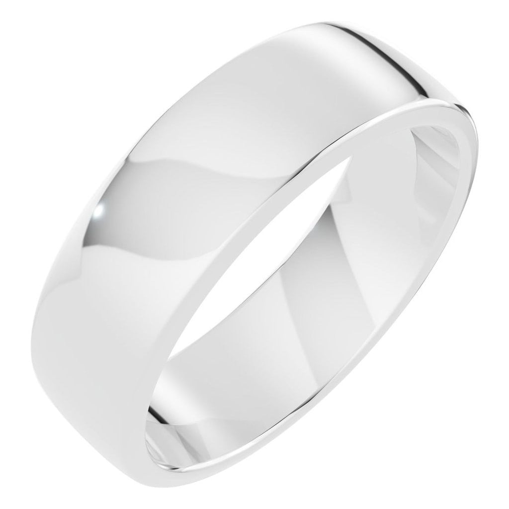 RI-4018 White Gold Ring UNSET - Main View