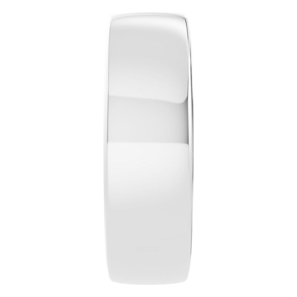 RI-4018 White Gold Ring UNSET - Side View