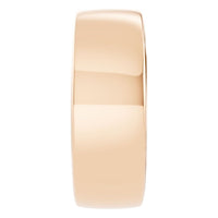 RI-4018 Rose Gold Ring UNSET - Side View