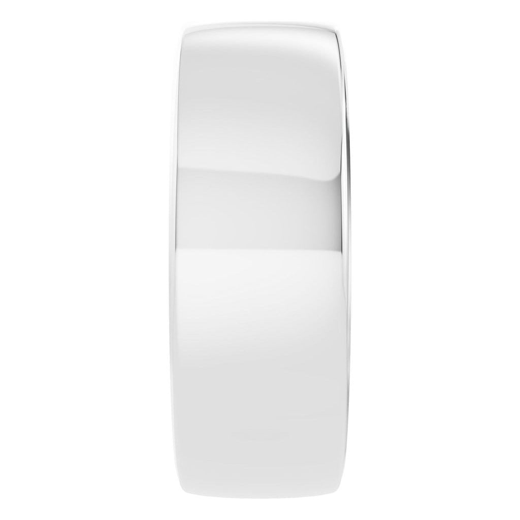 RI-4018 White Gold Ring UNSET - Side View