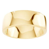 RI-4018 Yellow Gold Ring UNSET - Front View
