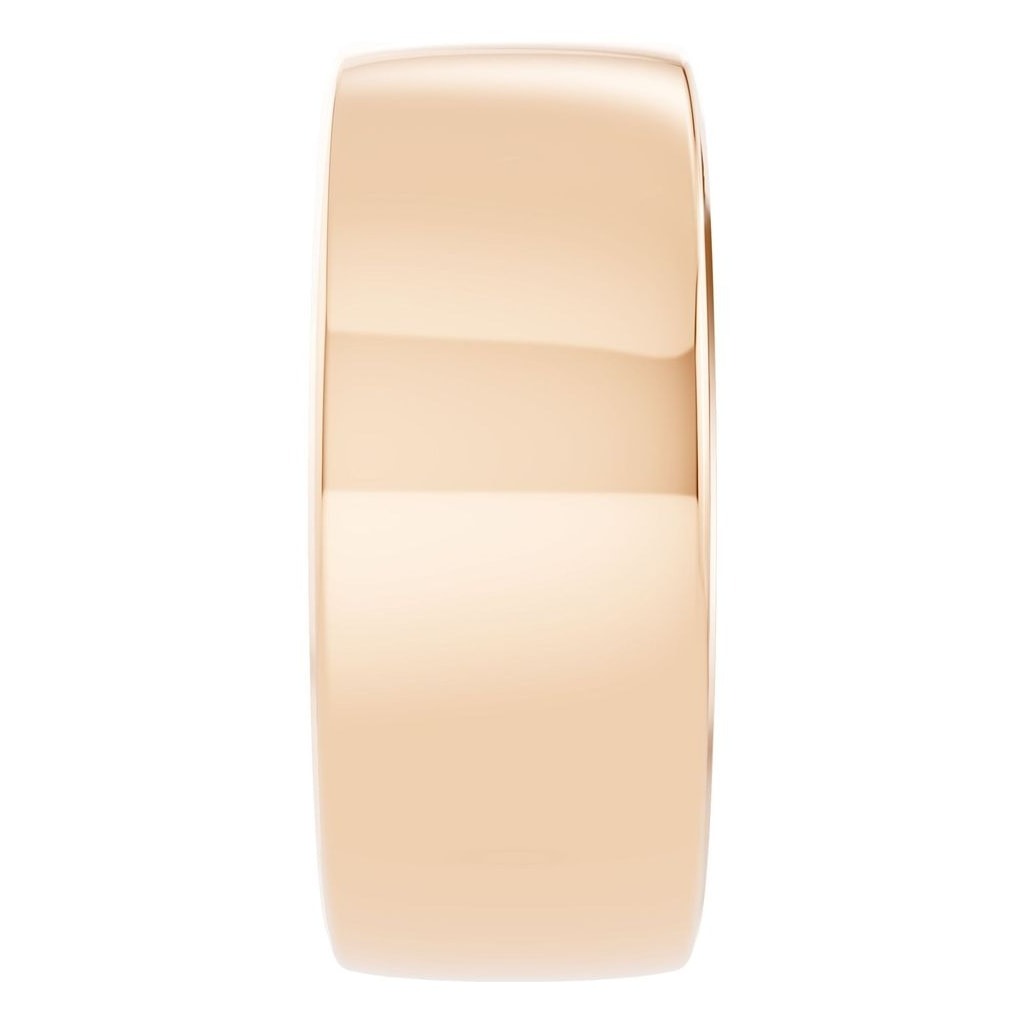 RI-4018 Rose Gold Ring UNSET - Side View