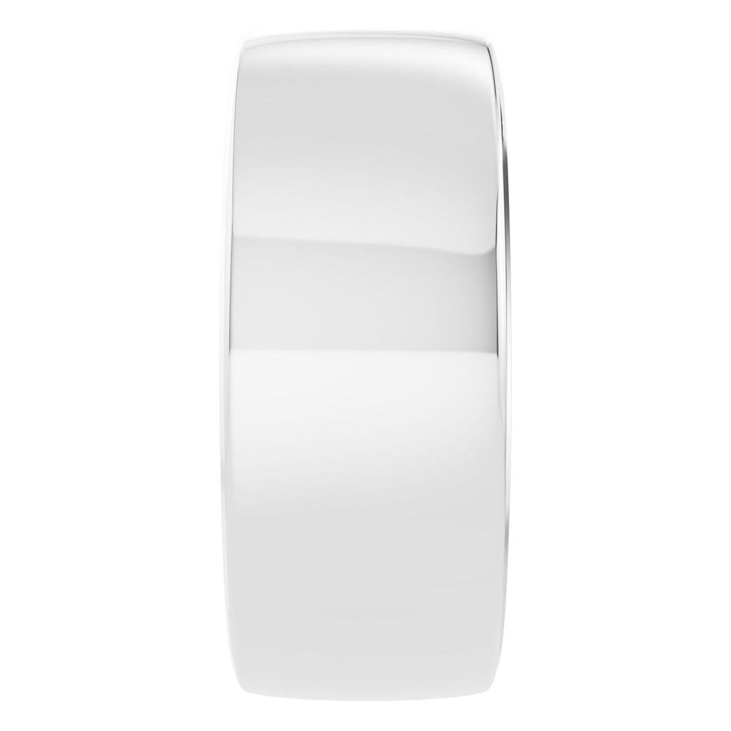 RI-4018 White Gold Ring UNSET - Side View