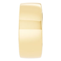 RI-4018 Yellow Gold Ring UNSET - Side View