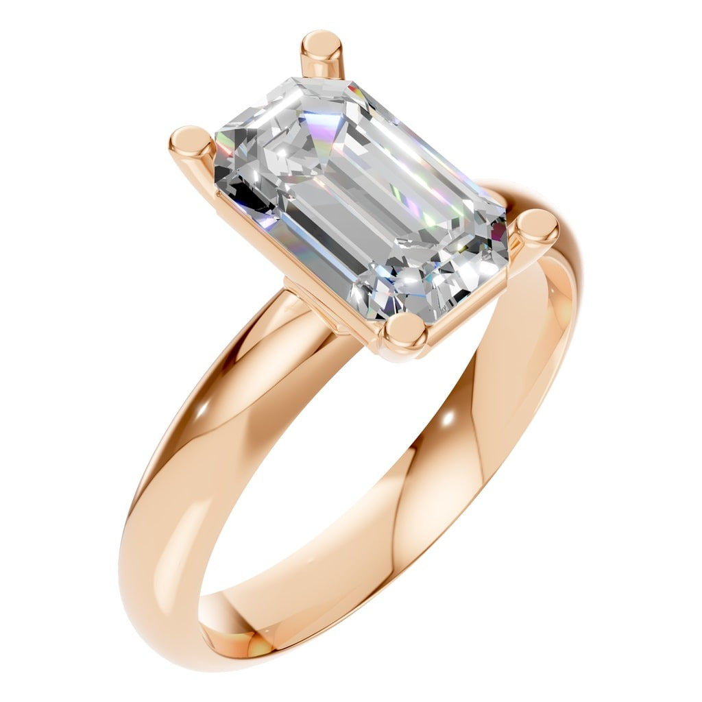 RI-4210 Rose Gold Ring SET - Main View