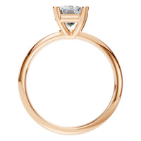 RI-4210 Rose Gold Ring SET - Top View