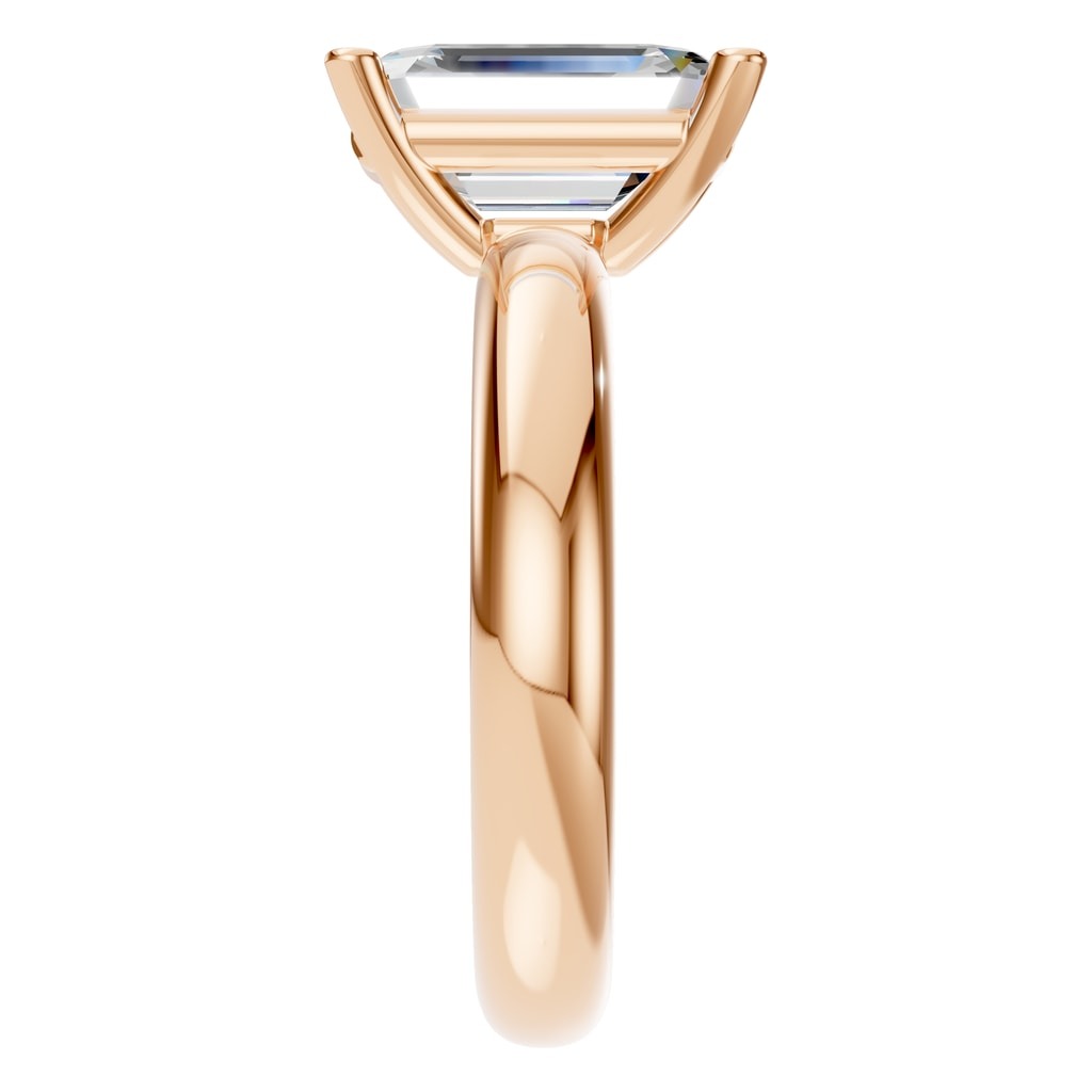 RI-4210 Rose Gold Ring SET - Side View