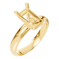 RI-4210 Yellow Gold Ring UNSET - Main View