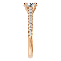 RI-4268 Rose Gold Ring SET - Side View