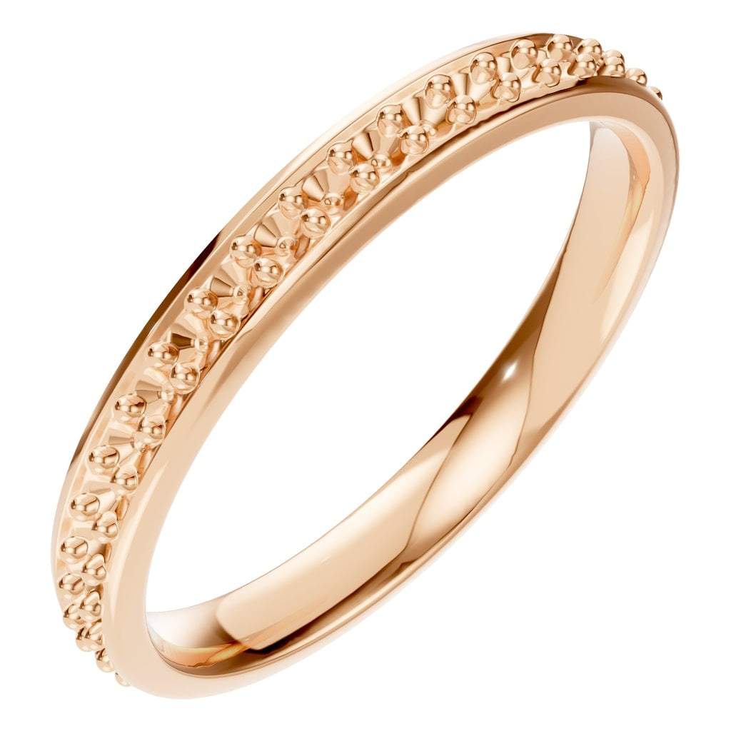 RI-4321 Rose Gold Ring UNSET - Main View