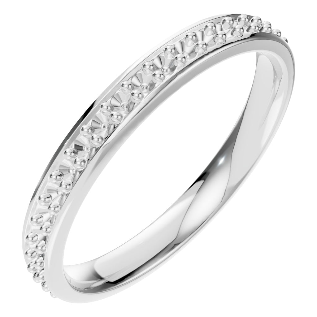 RI-4321 White Gold Ring UNSET - Main View
