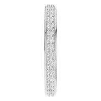 RI-4321 White Gold Ring UNSET - Side View