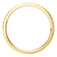 RI-4321 Yellow Gold Ring UNSET - Top View