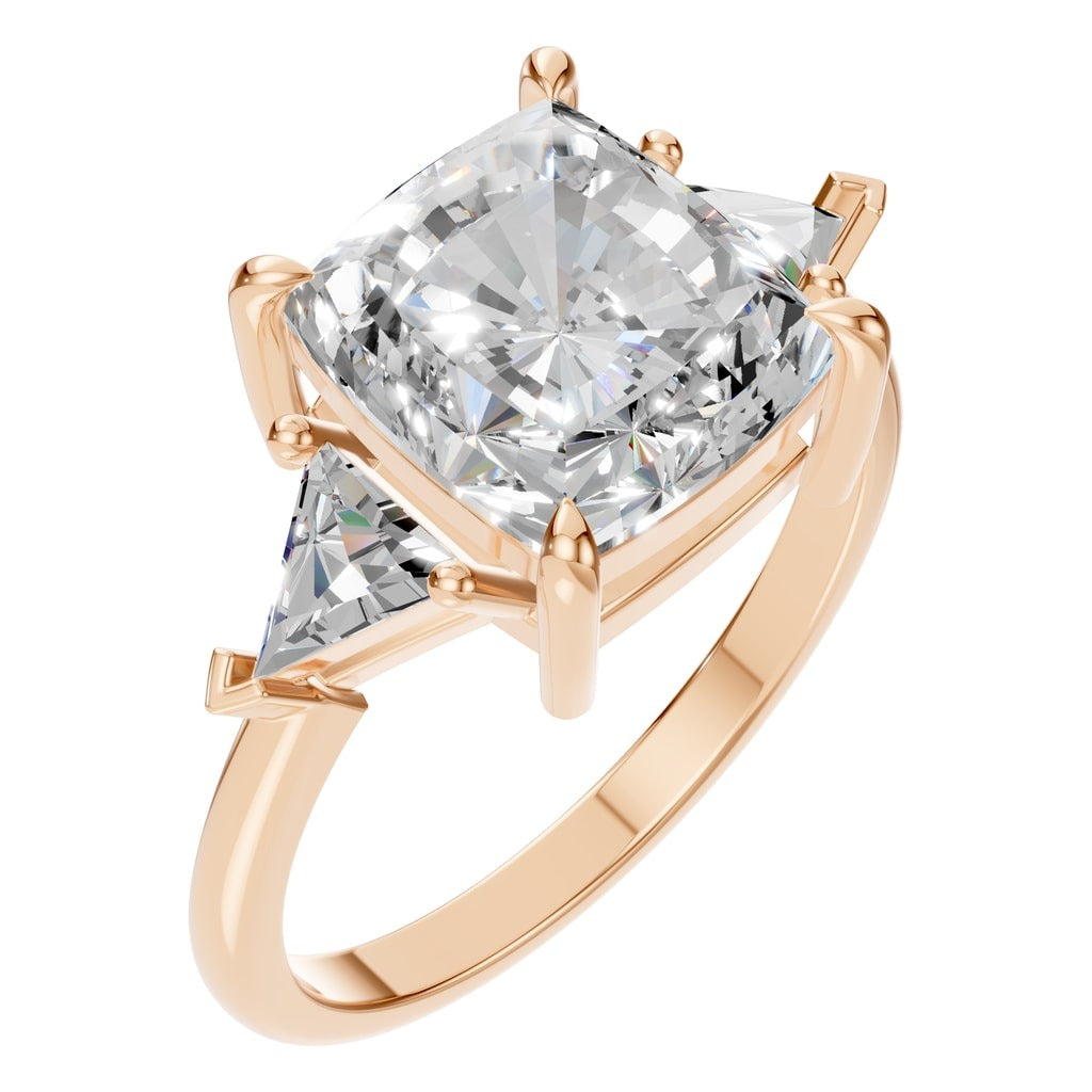 RI-4342 Rose Gold Ring SET - Main View