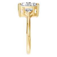 RI-4342 Yellow Gold Ring SET - Side View