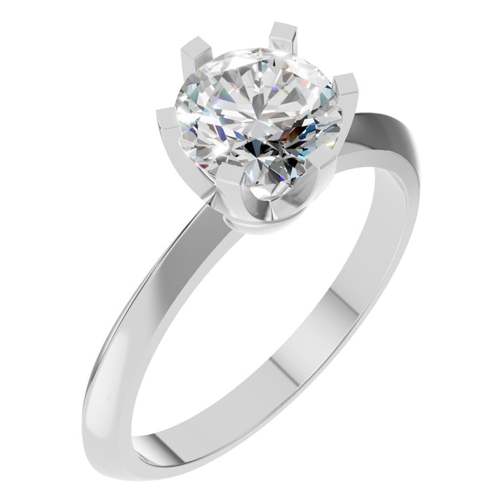 Solitaire Ring Mounting - Round 6.30-7.30mm