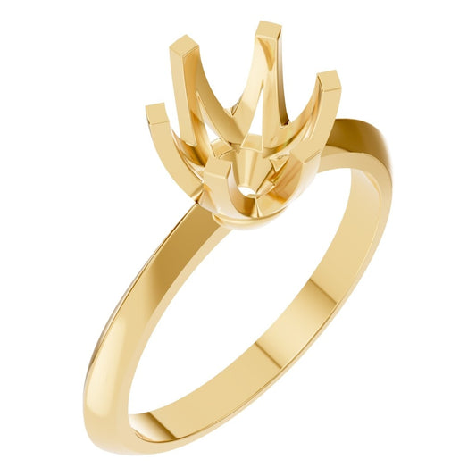 RI-4922 Yellow Gold Ring UNSET - Main View