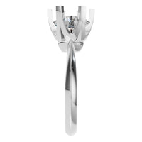 RI-4922 White Gold Ring SET - Side View