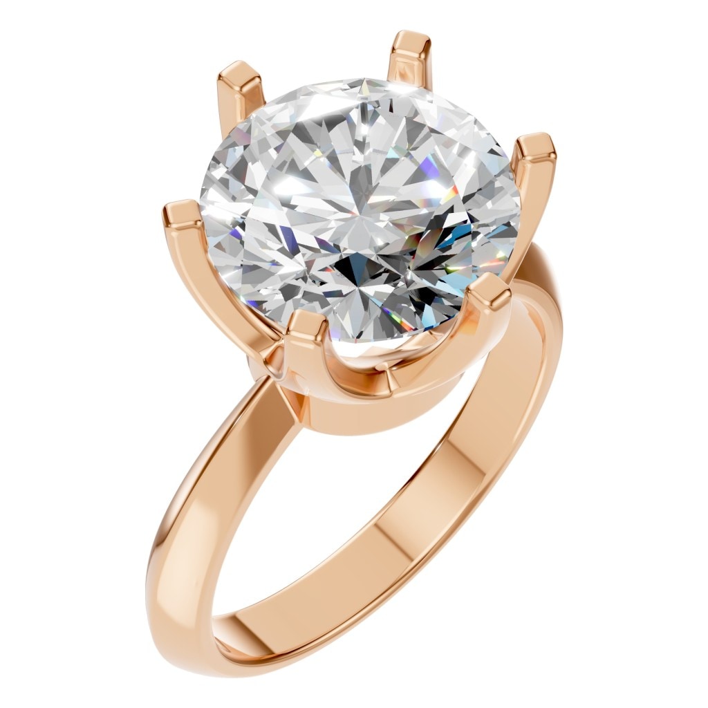 RI-4922 Rose Gold Ring SET - Main View