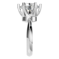 RI-4922 White Gold Ring SET - Side View