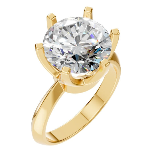 RI-4922 Yellow Gold Ring SET - Main View