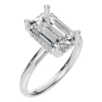 RI-5127 White Gold Ring SET - Main View