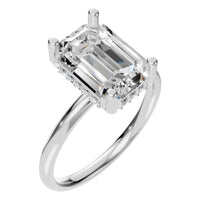 RI-5127 White Gold Ring SET - Main View