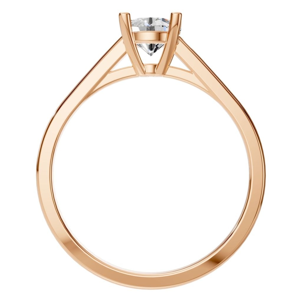 RI-5250 Rose Gold Ring SET - Top View