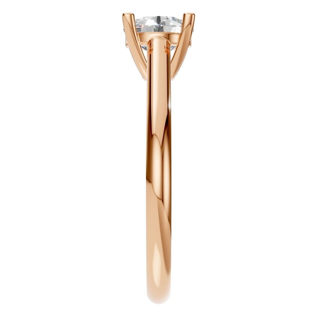 RI-5250 Rose Gold Ring SET - Side View