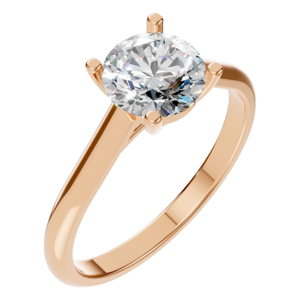 RI-5250 Rose Gold Ring SET - Main View