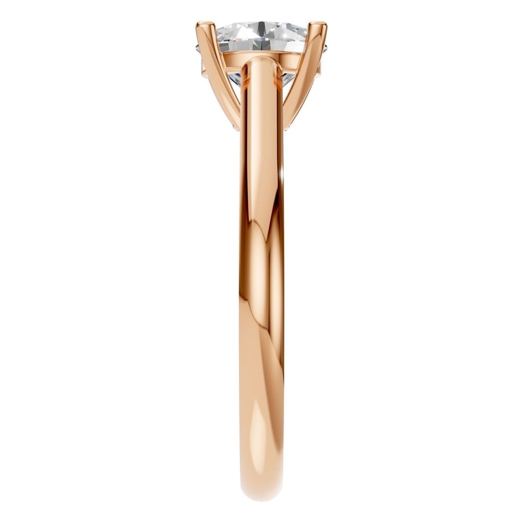 RI-5250 Rose Gold Ring SET - Side View