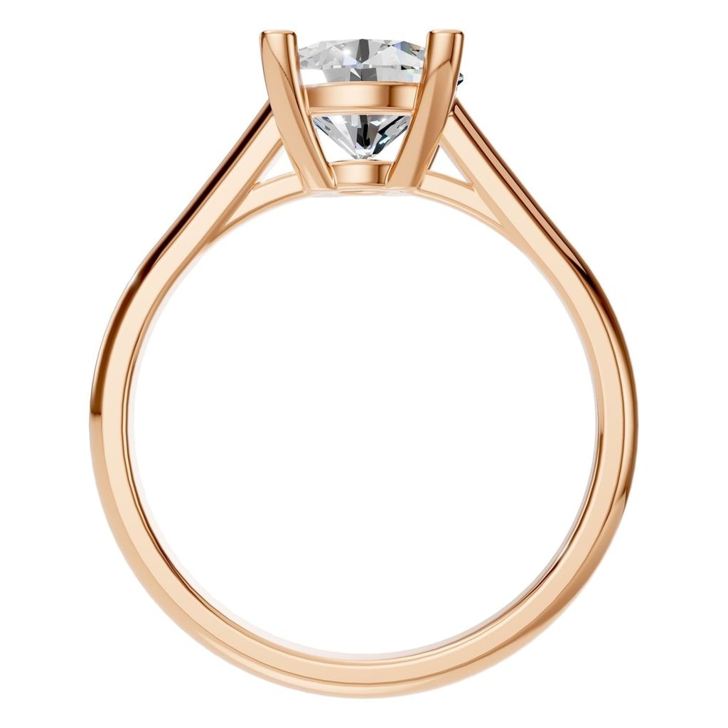 RI-5250 Rose Gold Ring SET - Top View