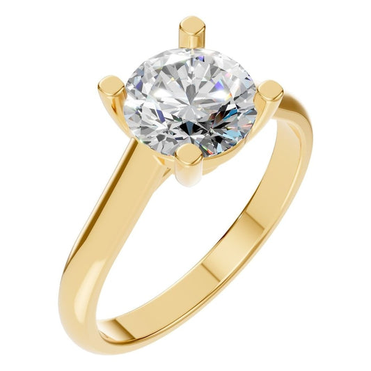 RI-5250 Yellow Gold Ring SET - Main View