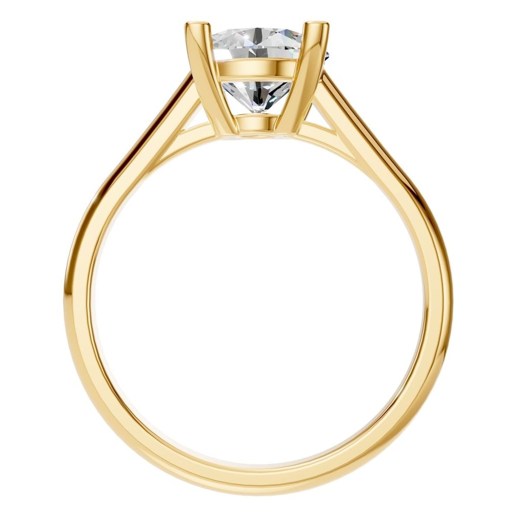 RI-5250 Yellow Gold Ring SET - Top View