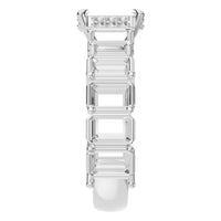 RI-5293 White Gold Ring UNSET - Side View