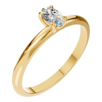 RI-5383 Yellow Gold Ring SET - Main View