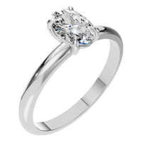 RI-5383 White Gold Ring SET - Main View