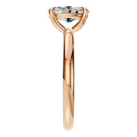 RI-5383 Rose Gold Ring SET - Side View