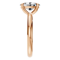 RI-5383 Rose Gold Ring SET - Side View