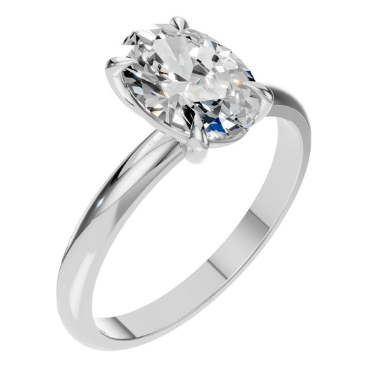 RI-5383 White Gold Ring SET - Main View