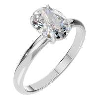 RI-5383 White Gold Ring SET - Main View