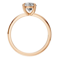 RI-5383 Rose Gold Ring SET - Top View