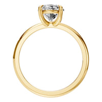 RI-5383 Yellow Gold Ring SET - Top View