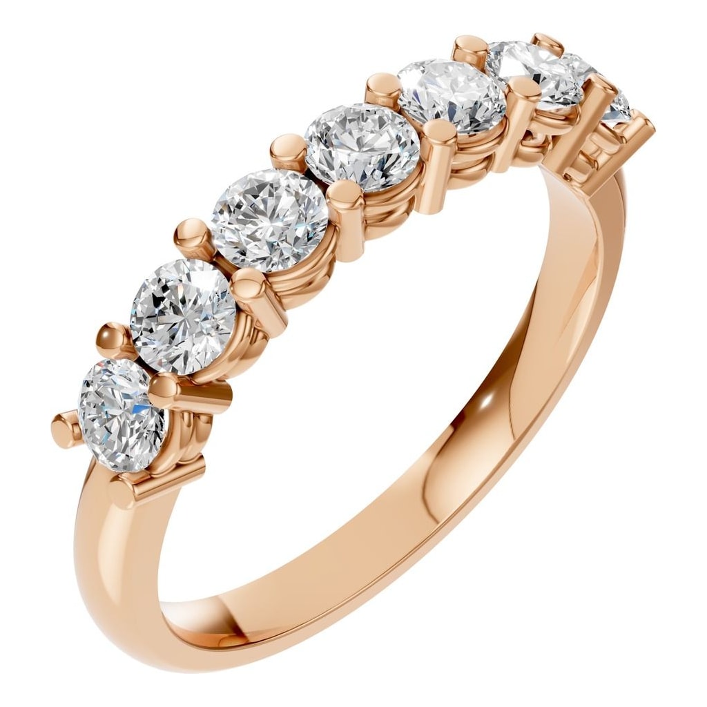 RI-5390 Rose Gold Ring SET - Main View