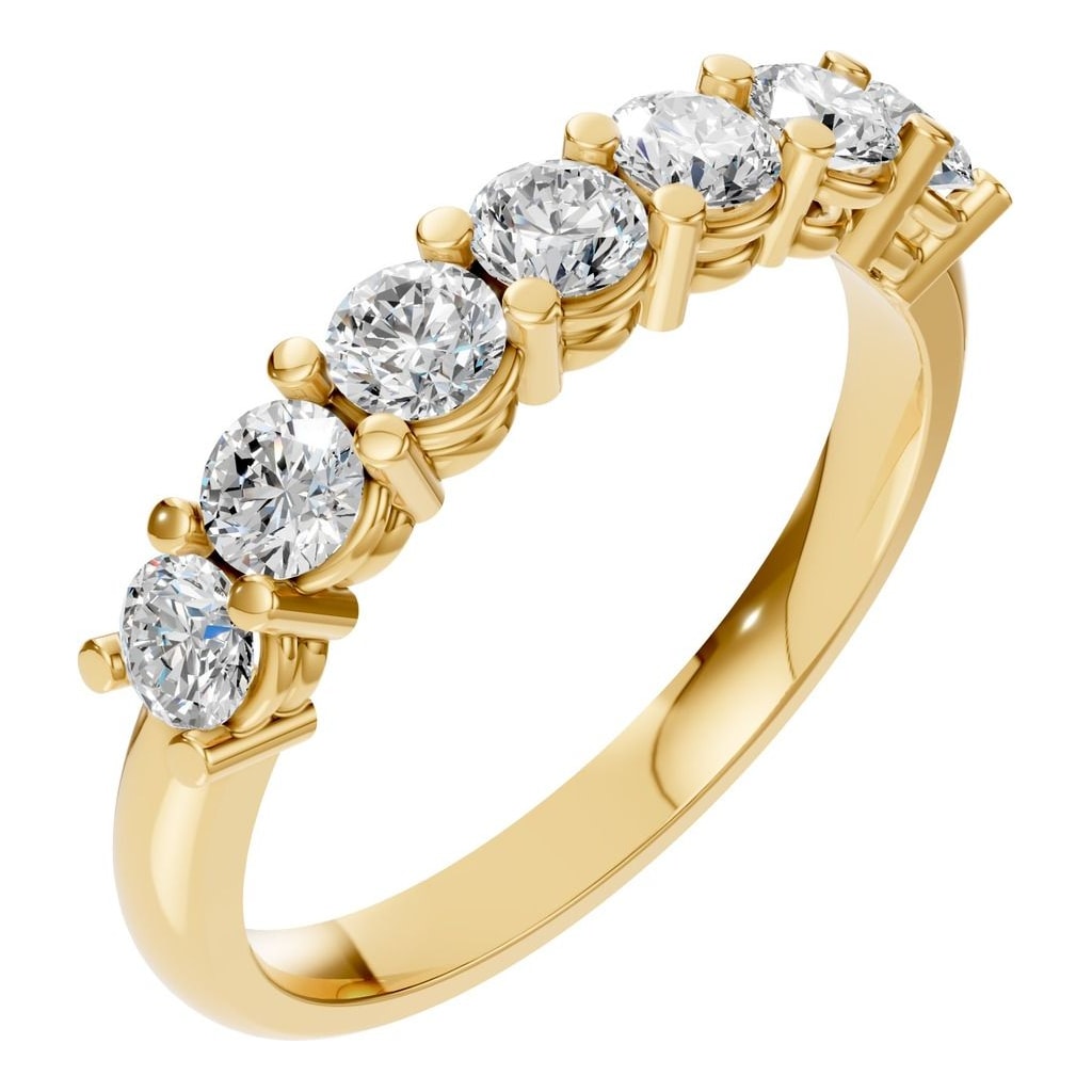 RI-5390 Yellow Gold Ring SET - Main View