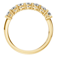 RI-5390 Yellow Gold Ring SET - Top View