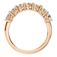 RI-5390 Rose Gold Ring SET - Top View