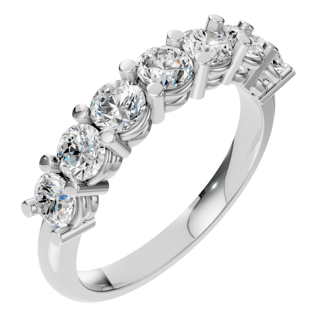 RI-5390 White Gold Ring SET - Main View