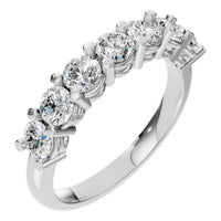 RI-5390 White Gold Ring SET - Main View
